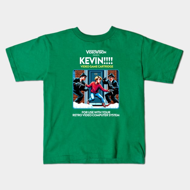 Kevin! 80s Game Kids T-Shirt by PopCultureShirts